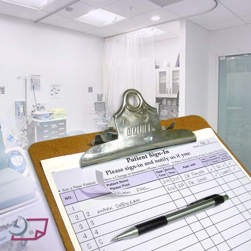 [Australia - AusPower] - NextDayLabels - NCR Carbonless 3 Part Patient Sign in Forms, HIPAA Approved and Compliant for Confidentiality in All Medical Offices. (Purple) Purple 