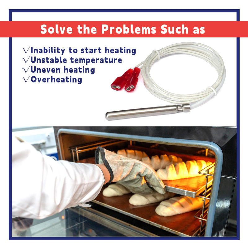 [Australia - AusPower] - 18588 Temperature Sensor Probe for Oven DFG-100 DFG-200 DFG-50 DFG-50/100 DFG-50/200 