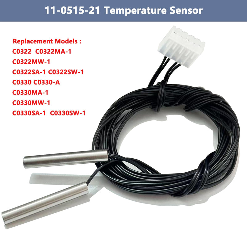 [Australia - AusPower] - 11-0515-21 for Scotsman Ice Machine Temperature Sensor Set 11-0515-21 Temp Sensor for Ice Makers Probe Sensor11 0515 21 11051521 