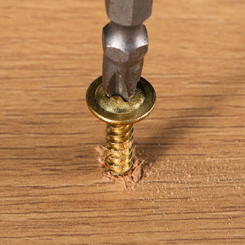 [Australia - AusPower] - #8 x 1" Wood Screw 100Pcs Alloy Steel Standard Thread Truss Head Fast Self Tapping by SG TZH #8 x 1" 100 