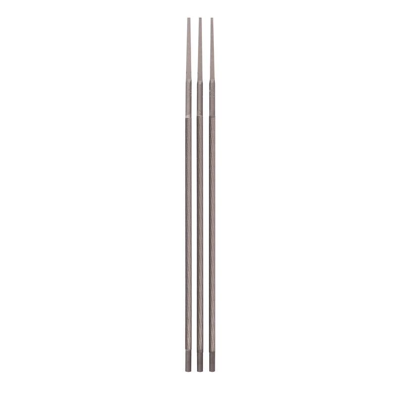 Oregon Q70512C Round File 4.5 (Pack of 3) | For sharpening 3/8 inch narrow cut saw chains, pack of 3 (Q70512C) 11/64 Inch (4.5 mm)