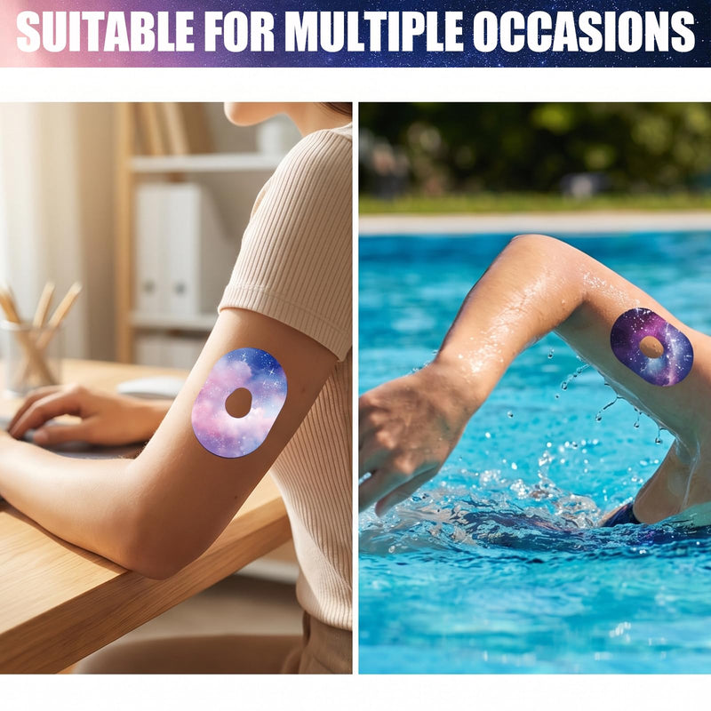 40 Count Adhesive Patches Bandages Oval for Dexcom G7 Over Patches, Continuous Glucose Monitor, Secure Waterproof Protection for Dexcom G7 Sensor Device Active Lifestyles Sticke Tapes