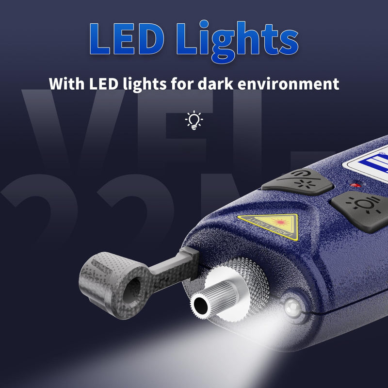 [Australia - AusPower] - JILONG Visual Fault Locator VFL-22M Pocket Size Break Checker, Testing Range for 25-30KM + LED Light + 2.5mm Universal Adaptor for FC/SC/ST, Fiber VFL Break Cheaker, Traffic Detector VFL 