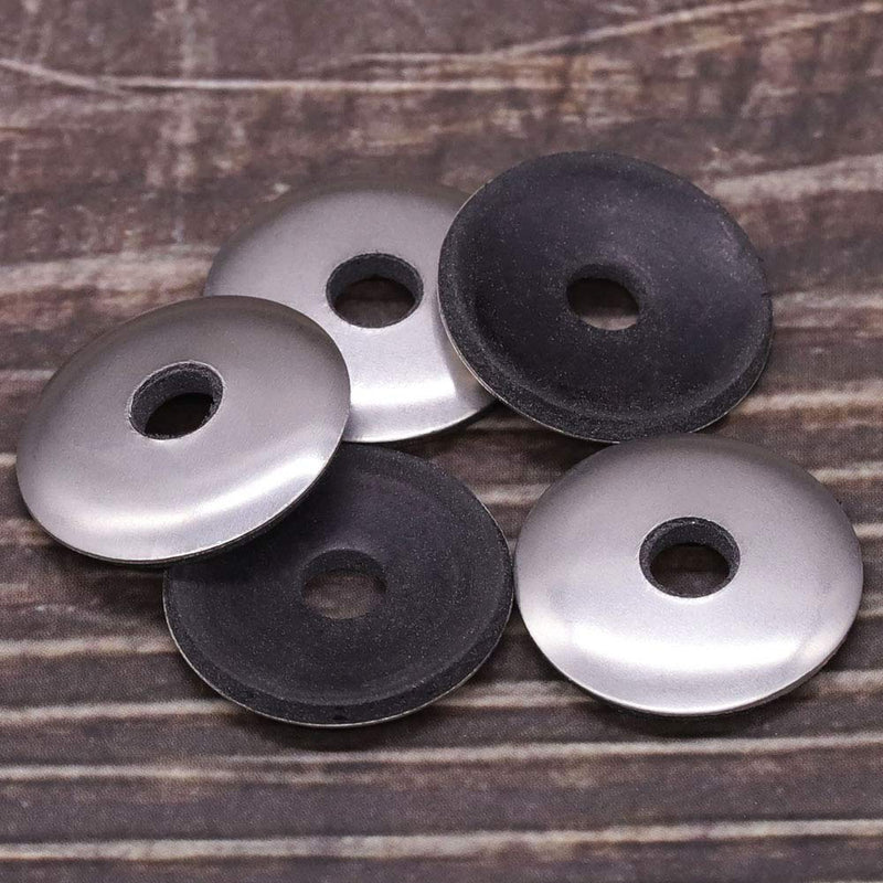 [Australia - AusPower] - #12 x 3/4" (OD) Stainless Rubber Sealing Washers EPDM Neoprene Rubber Bonded Sealing Washers, Stainless Steel 304 (18-8), 100 of Pack #12 x 3/4" 