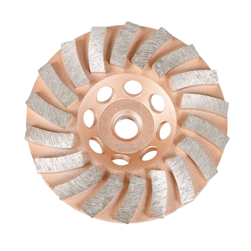 [Australia - AusPower] - 4-1/2 Inch Concrete Grinding Wheels 18 Turbo Diamond Segments 5/8 Inch -11 Arbor Diamond Grinding Wheel Fit for Concrete and Masonry 