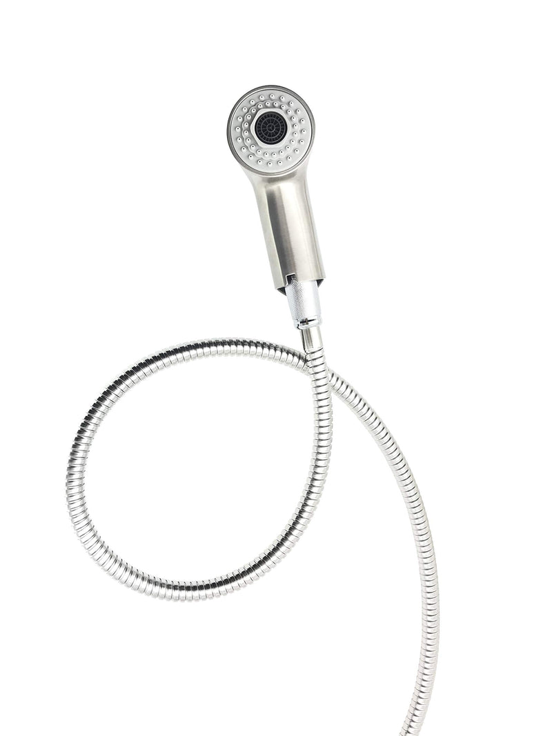 Pull-Out Spray Wand Fits Grohe Pull Out Faucets, Compatible with Grohe Part 46312IE0/46298IE0, Chrome, Easy Install with O-Rings, Saves 70% vs OEM