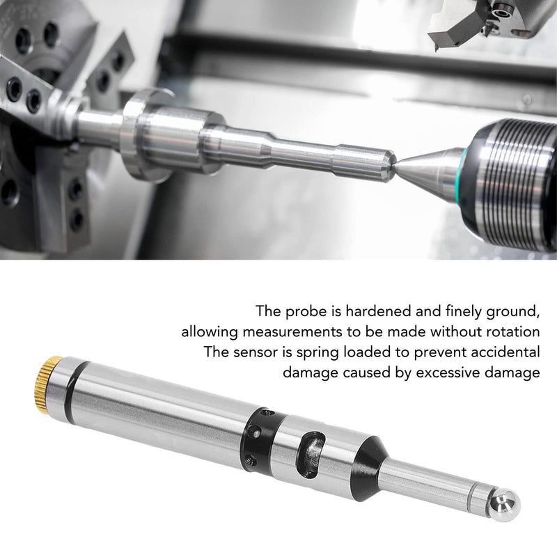 [Australia - AusPower] - Electronic Optical Edge Finder with LED, 20mm Shank, Non Magnetic Stainless Steel Centering Rod, Total Tone for CNC Lathes and Milling Machines 