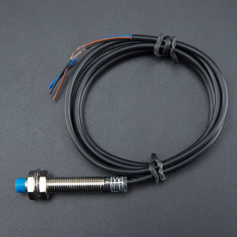 LJ8A3-2-Z/BX M8 Proximity Sensor NPN NO 12-24V Pack of 3 | Inductive switch for automation, machinery and industrial applications