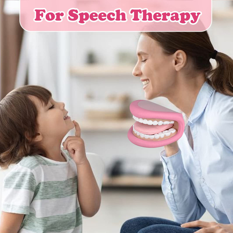 [Australia - AusPower] - Mouth Hand Puppet with Tongue for Kids, Mouth Puppet for Speech Therapy, Include Toothbrush 