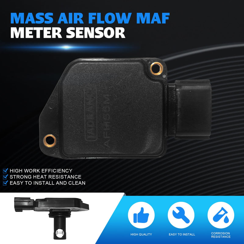 AFH55M-13 Mass Air Flow MAF Meter Sensor for Chevrolet Tracker 2001-2004 Suzuki Aerio 2002-2003 Esteem 1999-2002 Grand Vitara 1999-2005 Sidekick 1996-1998 Vitara 2004 Replace 13400-64G00 13400-67D00