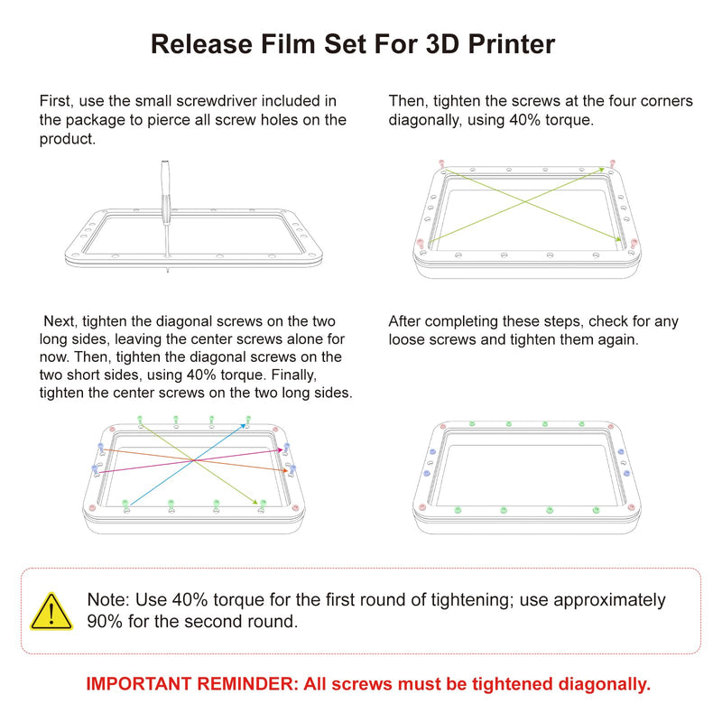 5PCS Photon Mono FEP Film Resin Vat FEP Upgrades 3D Printer Accessories Compatible with Anycubic Photon Mono 2K / Mono 4K / Photon Ultra/Photon D2-173 x 115.4mm for Mono/D2-5Pieces 5