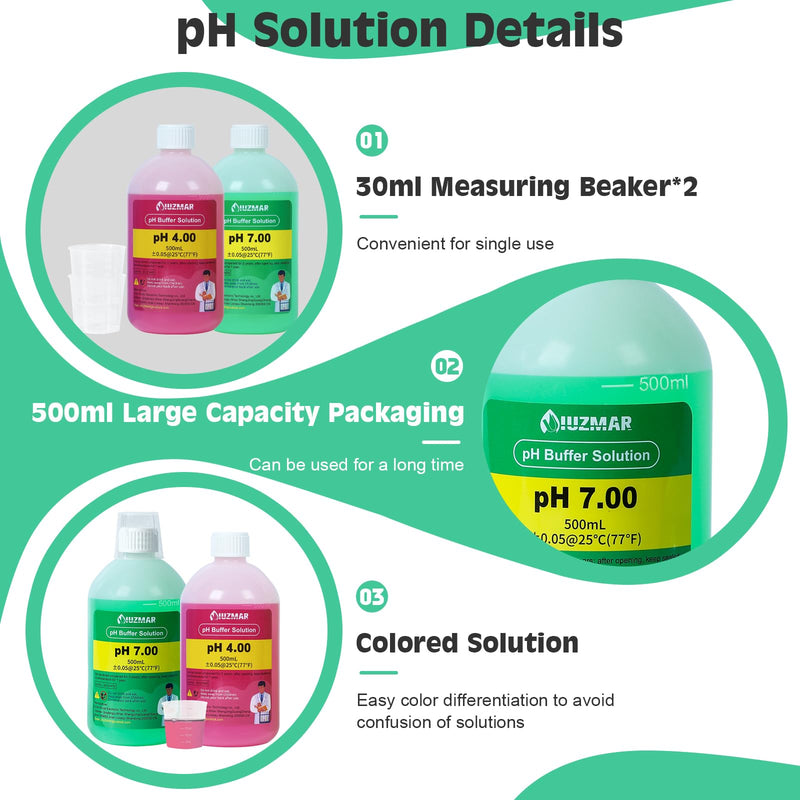 [Australia - AusPower] - Spear Sensor Food pH Kit and pH 7.00 and pH 4.00 Calibration Fluid 