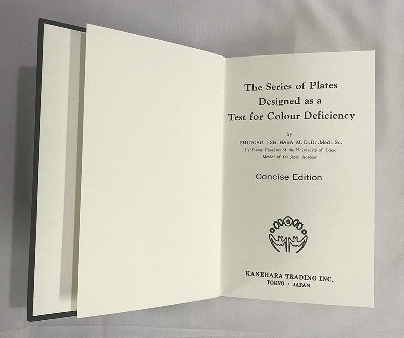 [Australia - AusPower] - Ishihara's Book 14 Plates Concise Edition with User Manual. 
