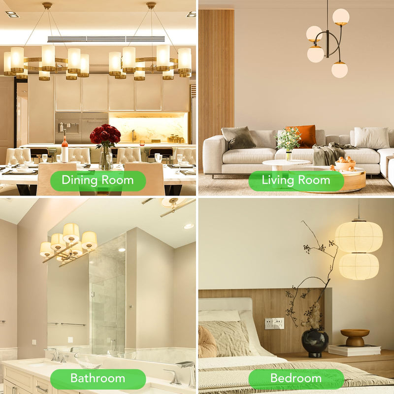 BUBO G9 LED Bulb 2700K Soft White 430 Lumens, 3W Equivalent 40W T4 G9 Halogen Replacement, 360°Beam Angle 120V Non-Dimmable No-Flicker G9 Light Bulbs for Crystal Chandelier Lighting, 20 Pack