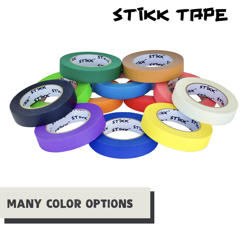 [Australia - AusPower] - STIKK Painters Tape - 1pk White Painter Tape - 2 inch x 60 yards - Paint Tape for Painting, Edges, Trim, Ceilings - Masking Tape for DIY Paint Projects - Residue-Free Painting Tape 2” - 1 Unit 