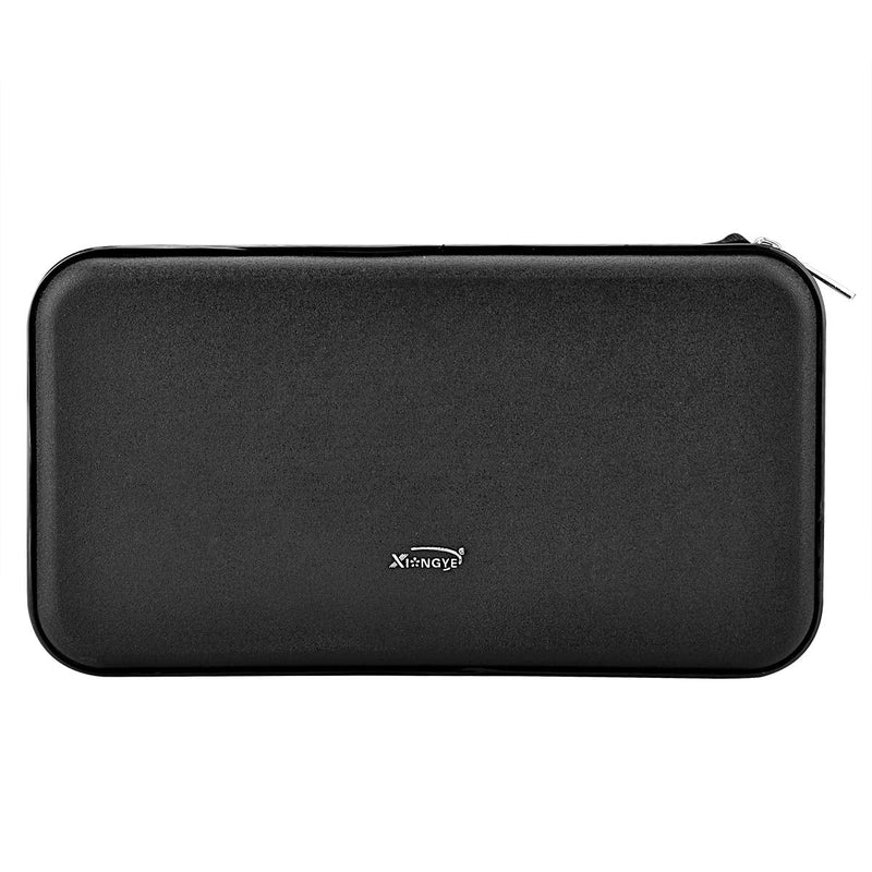 [Australia - AusPower] - CD DVD Case, 72 Capacity Heavy Duty Wallet, DVD CD Case Holder for Car, Hard Shell Sturdy case, CD Disk Holder, DVD disc Binder, Booklet, Protective Blu-ray Wallet (72 Capacity,Black) Black 