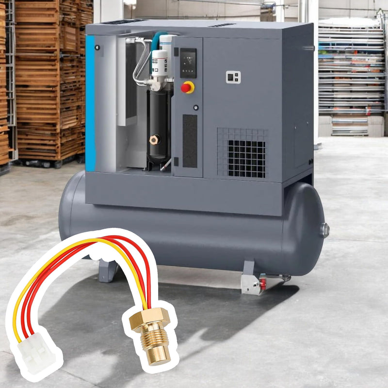 [Australia - AusPower] - 1089063716 Temperature Switch Sensor – Compatible with Atlas Copco Screw Air Compressor – Replace 1089-0637-16 