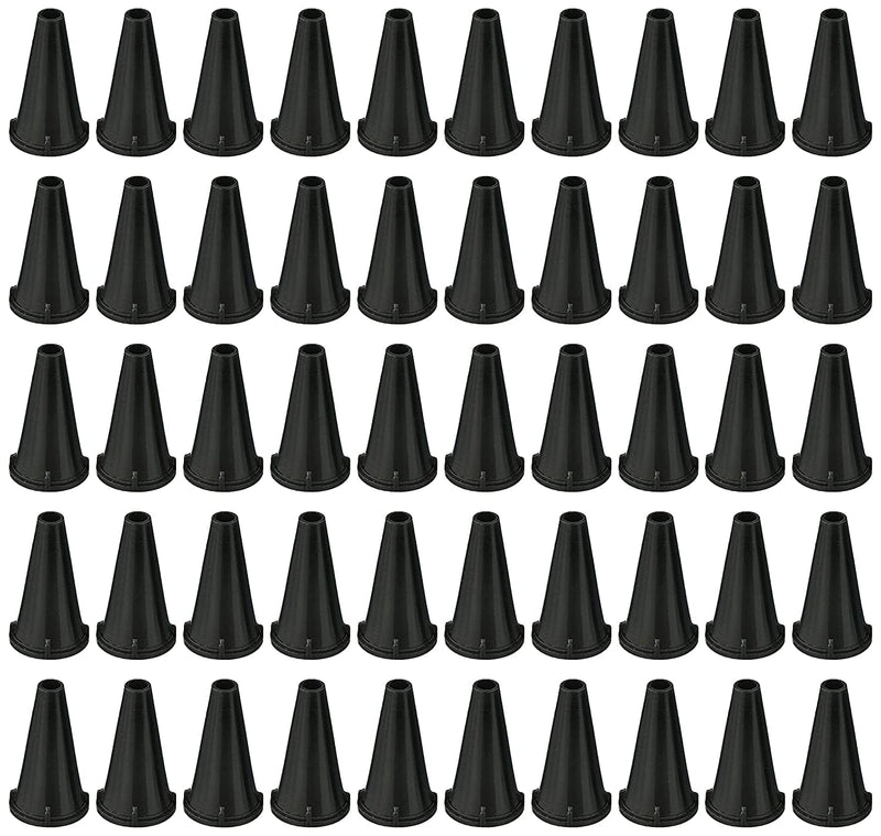 [Australia - AusPower] - Zyrev ZetaLife Otoscope Set with 50 Extra Disposable Specula Tips, Black 