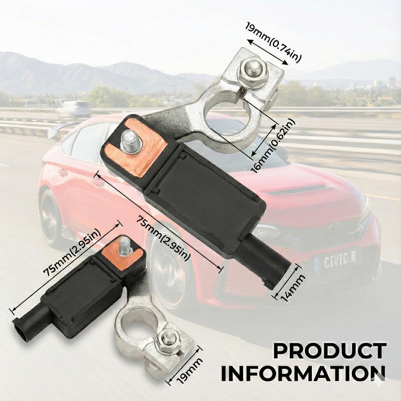 JOLINO 38920-TBA-A02 Battery Current Sensor Compatible with 2016-2022 Civic & CR-V Battery Temperature Voltage Sensor Replaces# 38920-TBA-A01