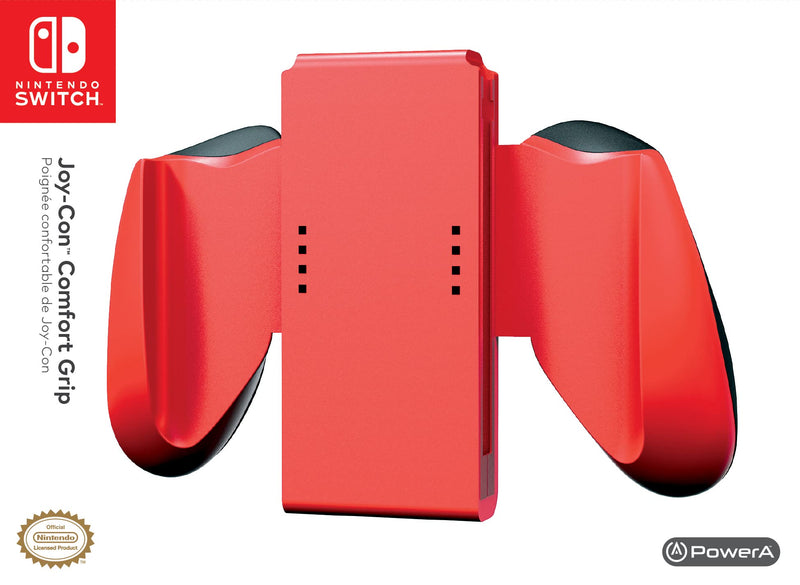 [Australia - AusPower] - PowerA Joy Con Comfort Grips for Nintendo Switch - Red 