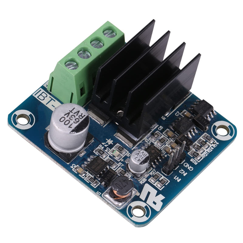 50A High Current H Bridge Driver Module for Motor Forward and Reverse Rotation, PWM Signal Isolation, Compatible with 3.3V to 12V