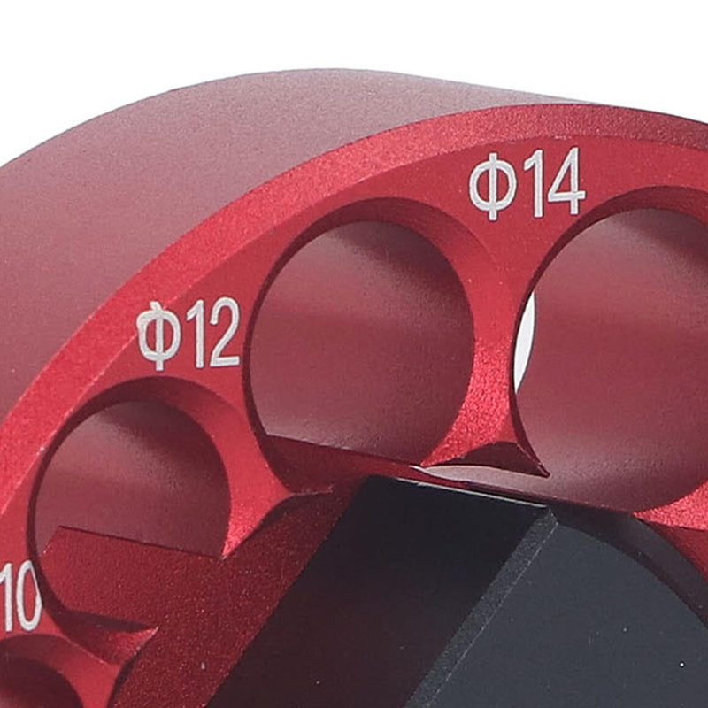 Round High Precision Dowel Cutter Aluminum Alloy with Carbide Blade 8 to 20 mm for Woodworking Dowel Making Drill Accessories