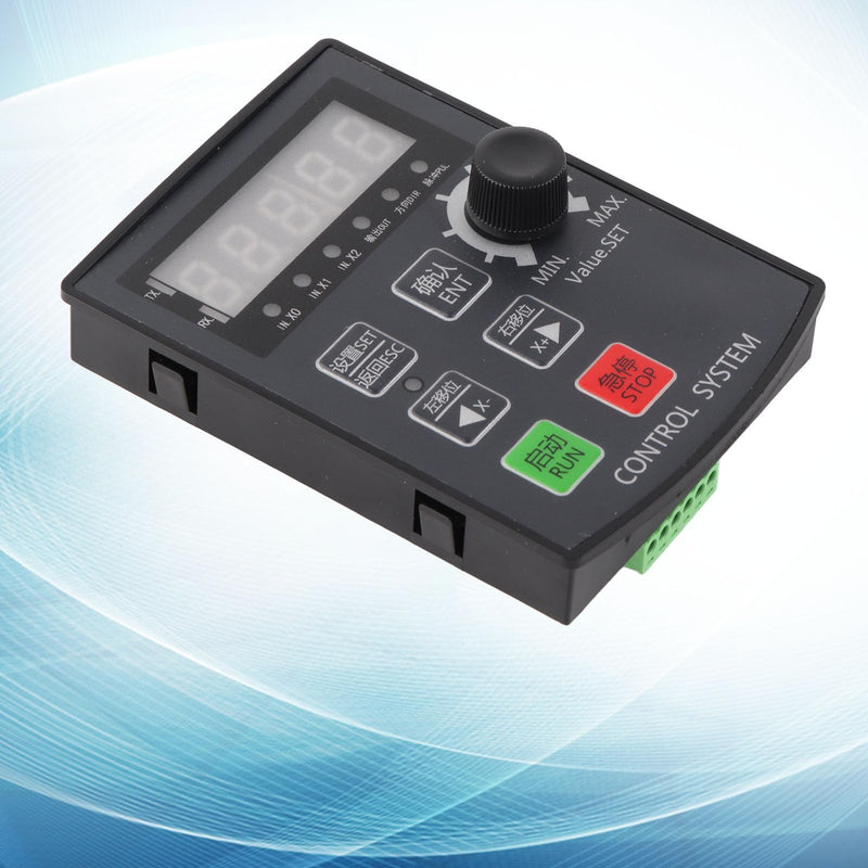 Motor Motion Controller Stepper Servo Motor Control Module with 5-Digit Display DC 12V 24V Limit Switch Communication