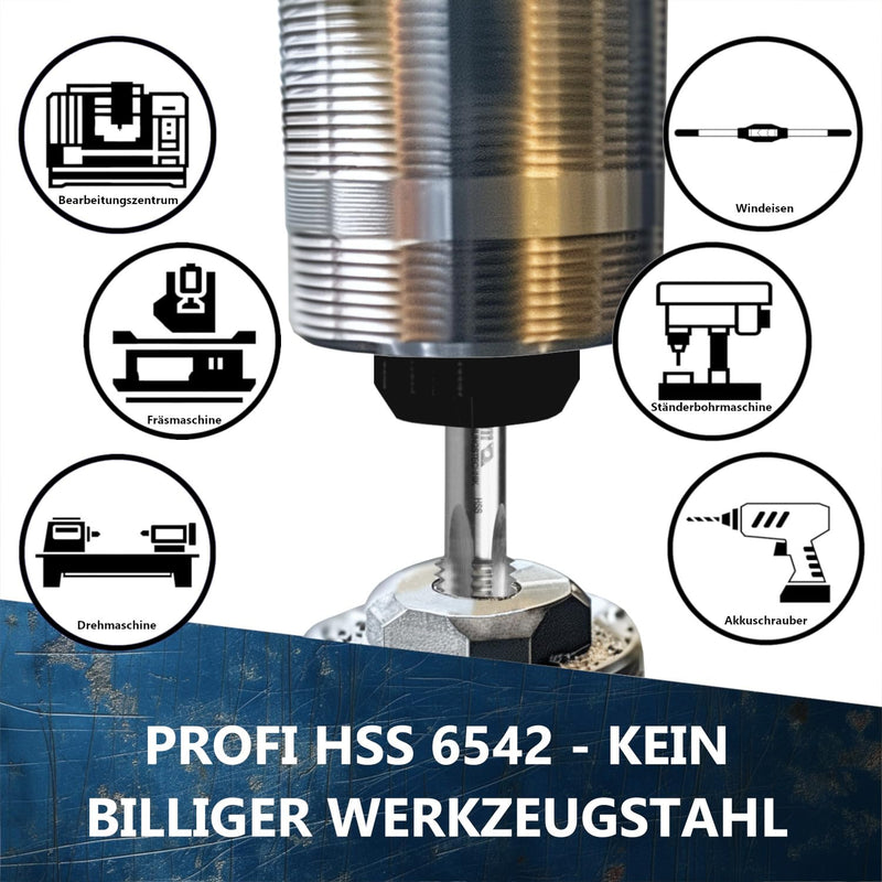 Pipe Tap G1/2 | Tap Cutter Inch | HSS Pipe Tap | Whitworth Pipe Thread G | Cutting Tap Inch Thread - G (BSP) 1/2