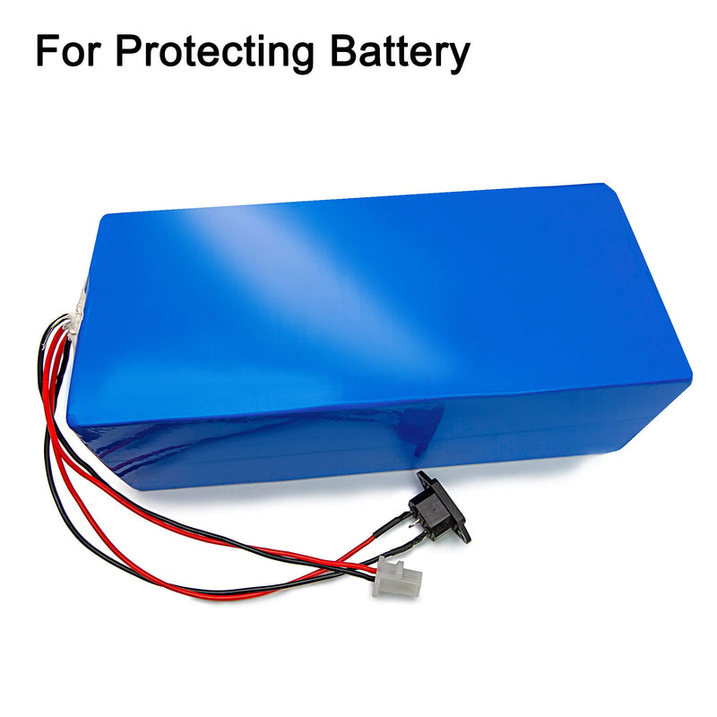 [Australia - AusPower] - MECCANIXITY Battery Wrap PVC Heat Shrink Tubing 58mm Dia 90mm Flat 10 Feet(3meters) Clear Good Insulation for Battery Pack 58mmx90mmx3m 