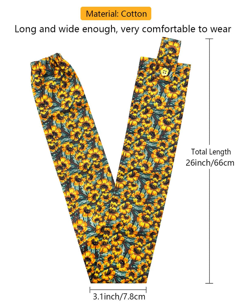 [Australia - AusPower] - Sunflower Stethoscope Cover, Stethoscope Protective Decor Cover for Doctor Nurse 