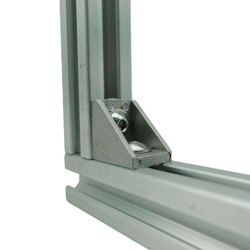 [Australia - AusPower] - 20x20 Aluminum Profile with 4x6mm T-Slots, 500mm Length, Pack of 1 20X20-500mm 