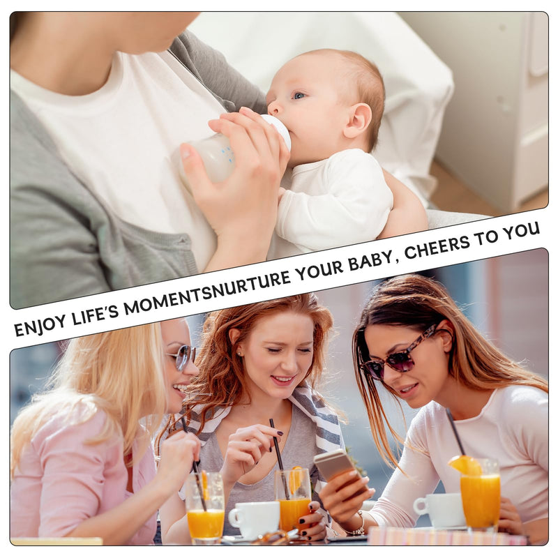 20Pcs Alcohol Test Strips for Breastmilk Home Kit Breastfeeding Milk Moms Gift Supplies Essentials Fast Easy Strips at Home Holiday Party