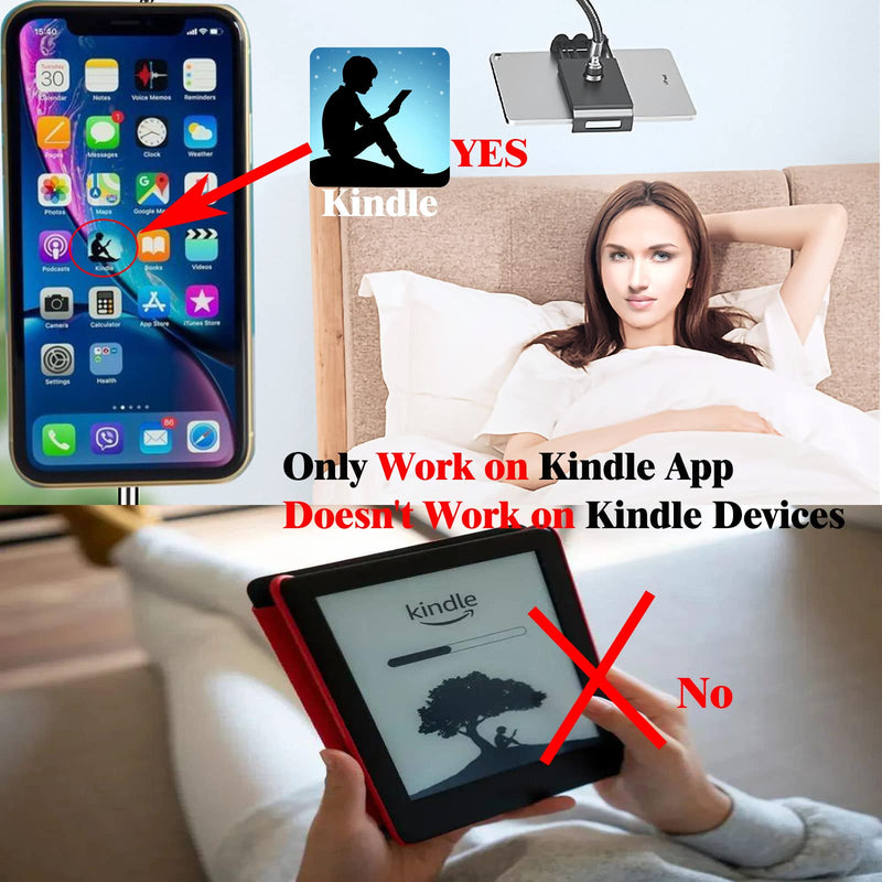 [Australia - AusPower] - TikTok Scrolling Ring Remote Control Kindle App Page Turner Bluetooth Camera Video Recording Remote TIK Tok Scrolling Ring for iPhone, iPad, iOS, Android (D01, Black) D01 