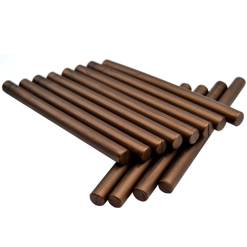 [Australia - AusPower] - Antique Bronze Glue Gun Sealing Wax Sticks for Wax Seal Stamp, Great for Wedding Invitations, Letters, Cards, Envelopes, Snail Mails, Wine Packages, Gift Wrapping 