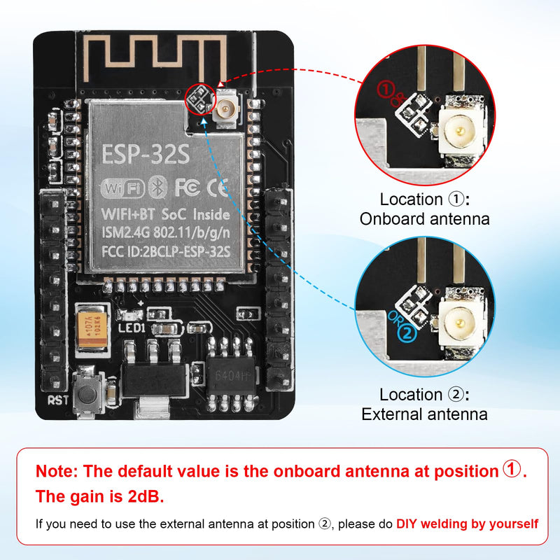 for ESP32 CAM Module, for ESP32 USB-C ESP32 Cam Development Board, ESP32-CAM-MB 8M with DC 5V Dual-Core, OV3660 Camera, TF Card Module, Compatible with Arduino