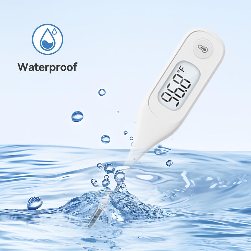 [Australia - AusPower] - [Value Bundle] Berrcom Digital Thermometer DT101 & Berrcom Forehead and Ear Thermometer for Adults and Kids ET003 