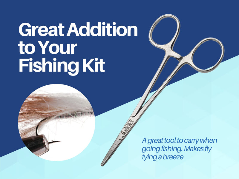 [Australia - AusPower] - Artery Forceps Straight 5 inches Mosquito Orthodontic Dental Surgical hemostat by Wise LINKERS 