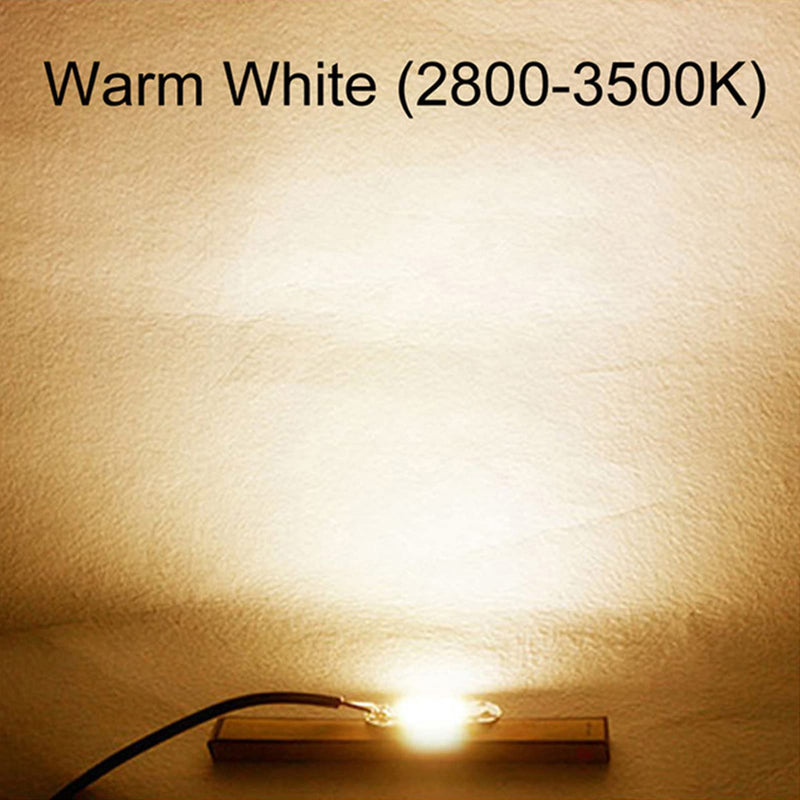 [Australia - AusPower] - Hapivida High Power LED Chip, Super Bright Integrated Chip Light Source Pearl for DIY Lighting, 100 W Warm White, Aluminium, SMD Light Emitter Components for Floodlights and Landscape Lighting 