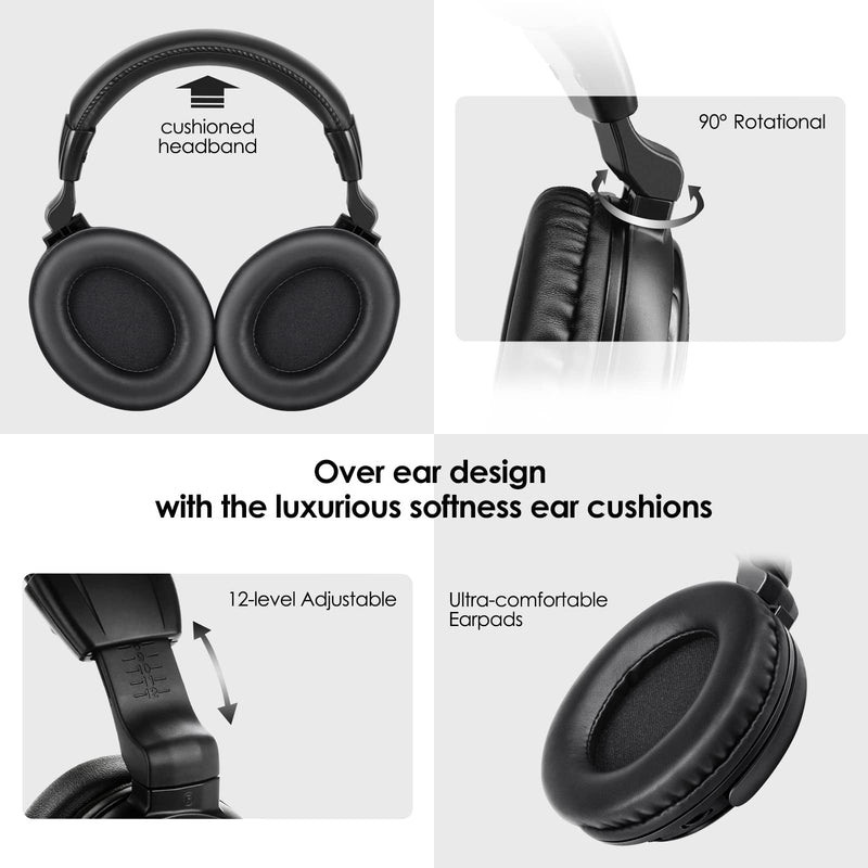 [Australia - AusPower] - SIMOLIO Compatible with uConnect VES Chrysler Pacifica & Town and Country & Dodge Grand Caravan & Honda Odyssey, Infrared Headphone for Car DVD for Chevy Tahoe & Infiniti & Cadillac Escalade 2006-2022 B-Single Headphone 