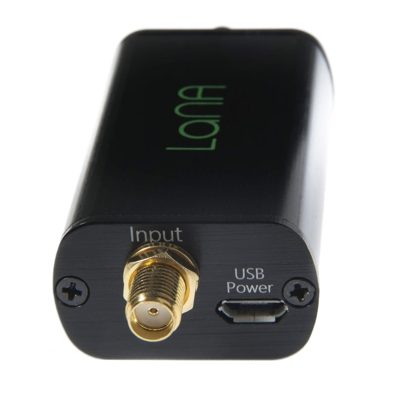 Nooelec Lana - Lna Module (Ultra-Low Noise Amplifier) for Radio and Software Defined Radio (SDR) with Housing and Accessories. Broadband 20MHz-4000MHz Frequency Capability with Bias Tee & USB Power Options