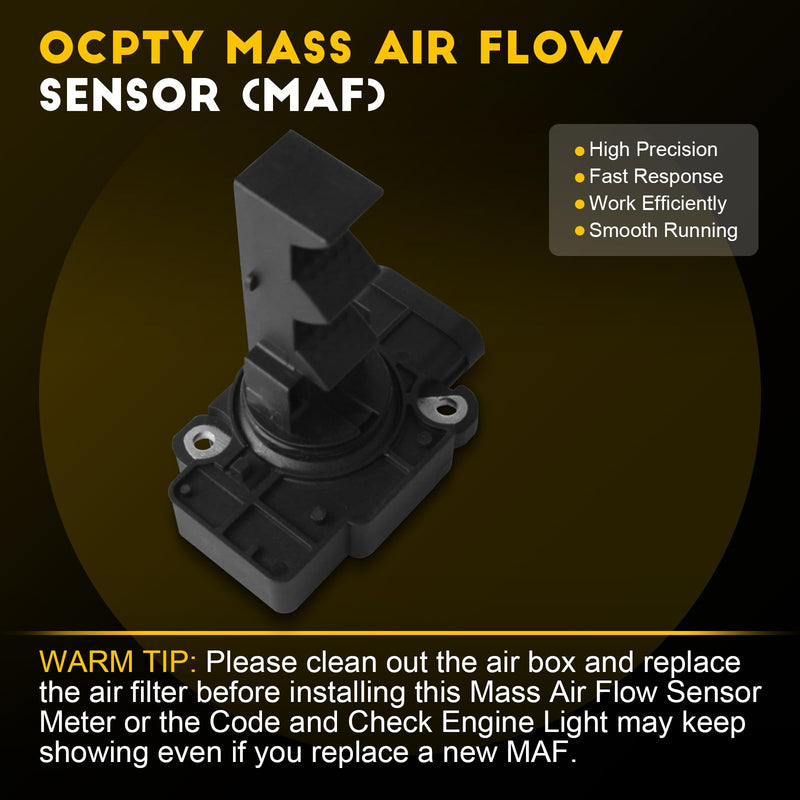 OCPTY Mass Air Flow Sensor 10393949 Meter FITS for 2011-2015 for Chevrolet Silverado 2500 HD 6.6L,2011-2015 for Chevrolet Silverado 3500 HD 6.6L,2010-2015 for GMC Savana 2500 6.6L