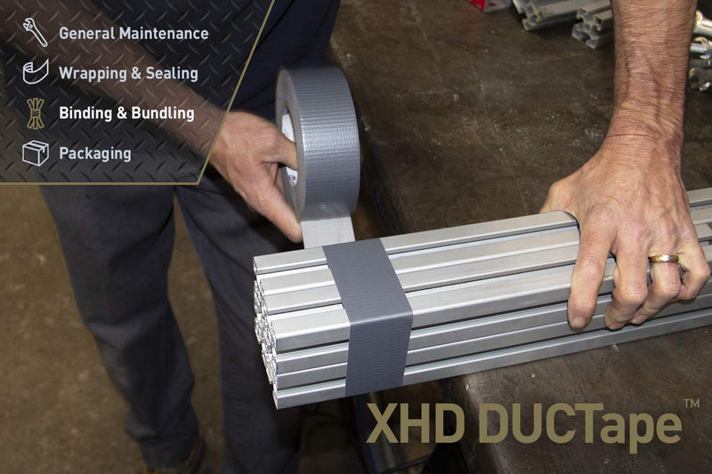IPG XHD DUCTape, Extra Heavy Duty Duct Tape, 1.88" x 60 yd, Silver (Single Roll) Single Roll