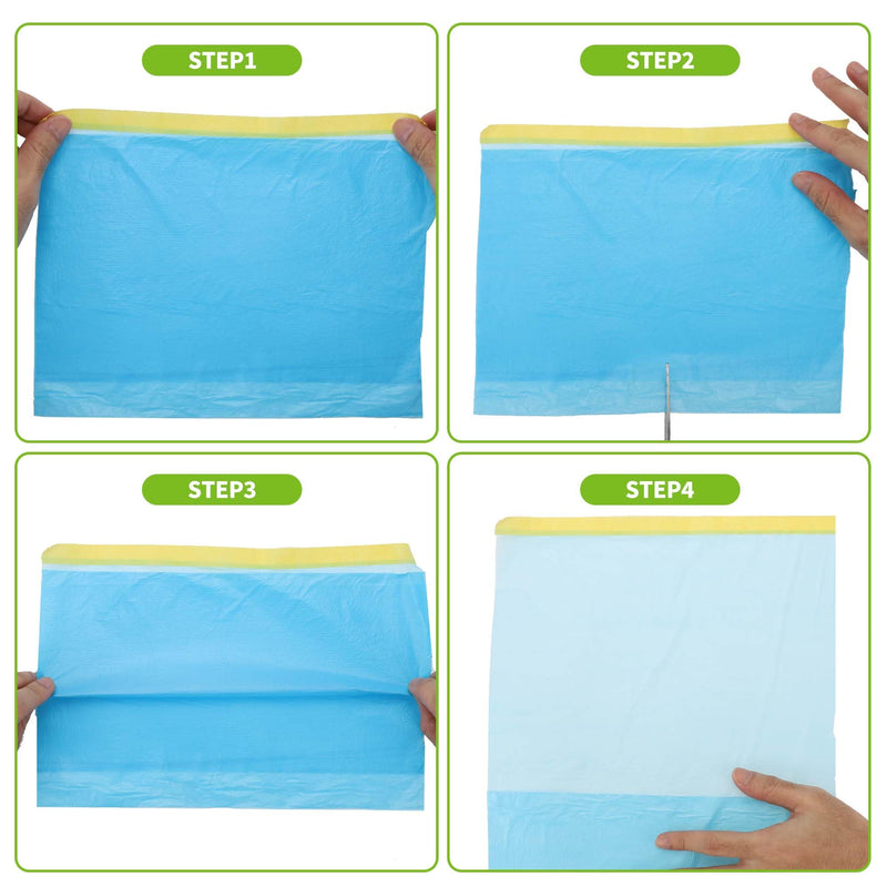 Pre-Taped Masking Film Plastic Cover PE Film Masking Paper 1 Pc 2500x55cm / 82.02ftx21.65" Yellow Blue