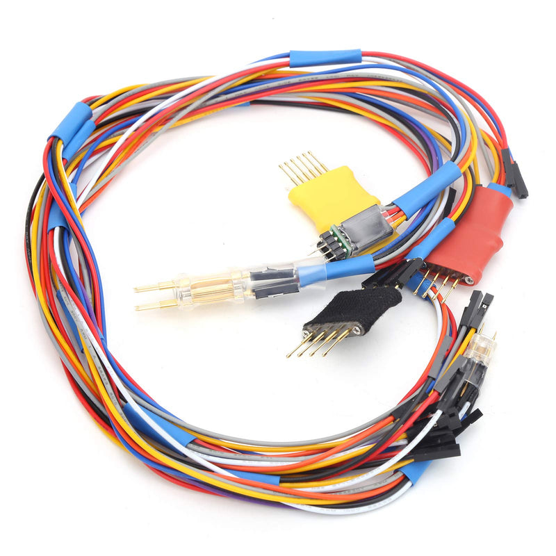[Australia - AusPower] - Car Probe Adapter, 5 Pcs ECU Probe Adapter Work Without Soldering Pins Works ECU Car Diagnostic Tool for Xprog/iProg Diagnostic Tools 
