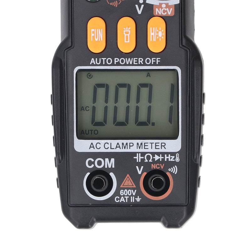 [Australia - AusPower] - Digital Clamp Meter Multimeter, 5999 Count Auto Ranging Amp Tester, Multimeter Voltage Tester with Backlit Display Screen, AC and DC Current, AC Voltage, Resistor, Capacitance Test 