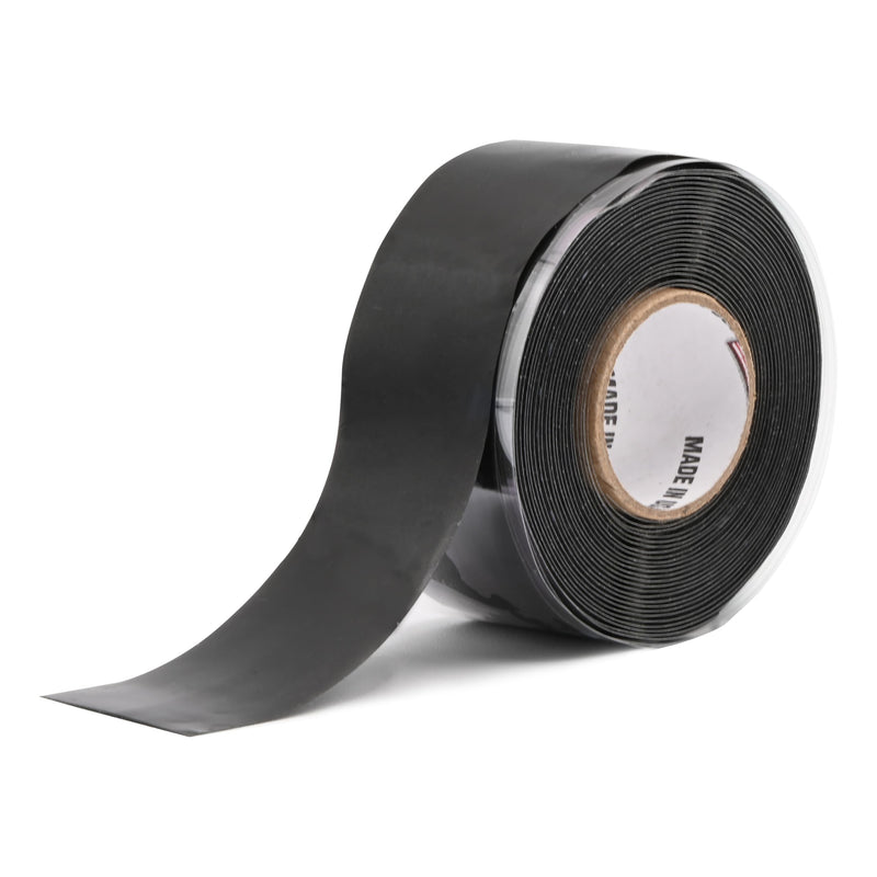 Design Engineering Quick Fix Tape 1" x 12' Roll Self-Curing, Waterproof Silicone Insulation Tape, withstands Extreme temperatures, for Multi-use Repairs