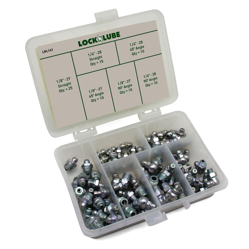 [Australia - AusPower] - LockNLube LNL141 SAE Grease Fittings Set 