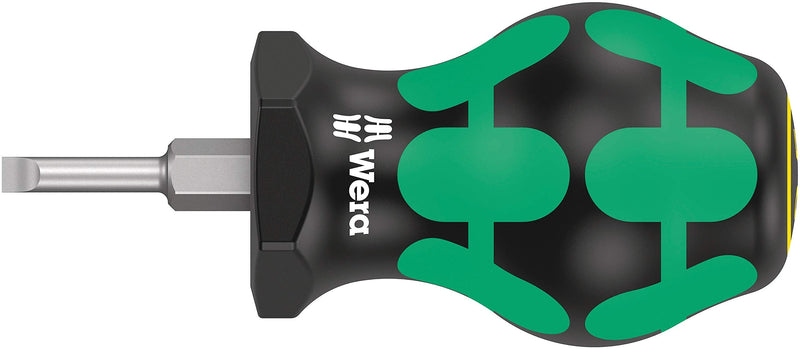 Wera 05008870001 Stubby Set 1 Screwdriver Set, 5 Pieces,Green
