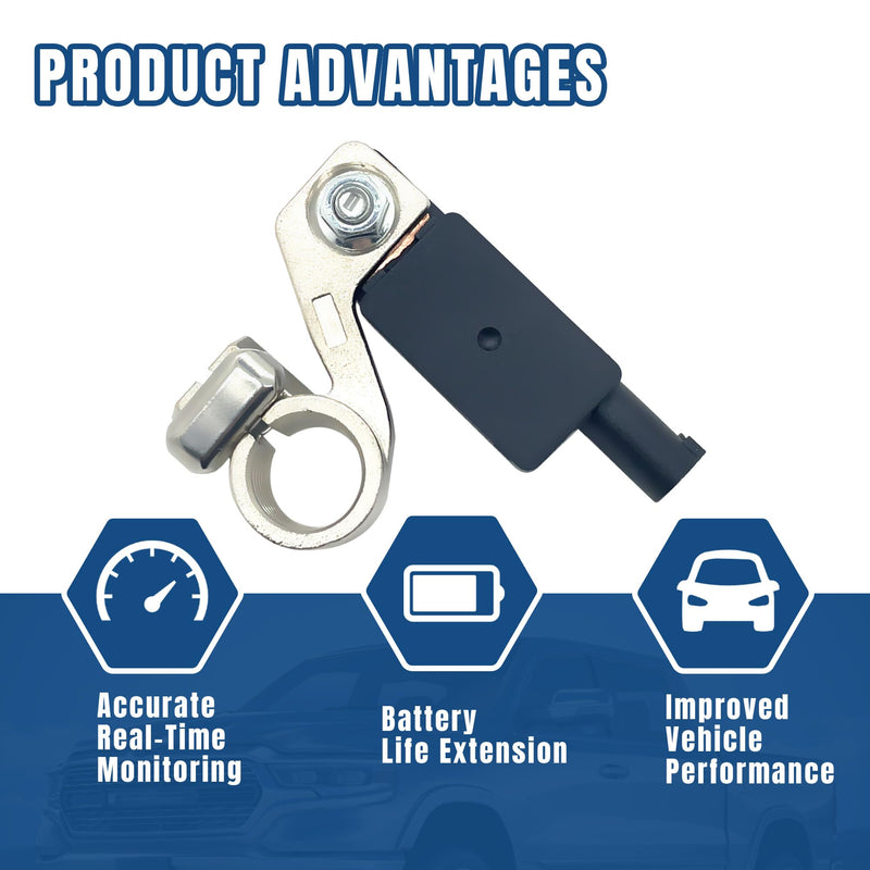 38920-TBA-A02 Battery Current Sensor, Battery Temperature Voltage Sensor Compatible with 016 2017 2018 2019 2020 2021 2022 Honda Civic & CR-V, Replaces# 38920-TBA-A01