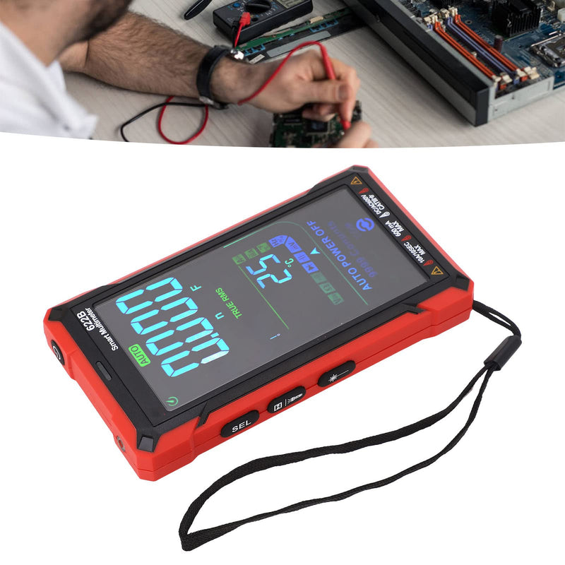 [Australia - AusPower] - Multimeter Tester, Digital Multimeter Kit, Smart Touch Large Screen Rechargeable, High Accuracy Fully Automatic Non Burning Tester 